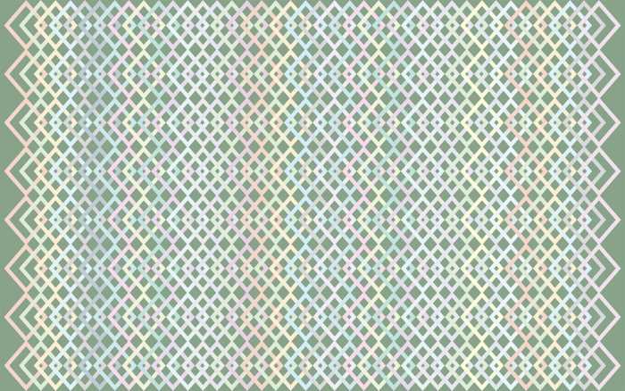 Premium Vlies Structure Rhombus greygreen-pastell