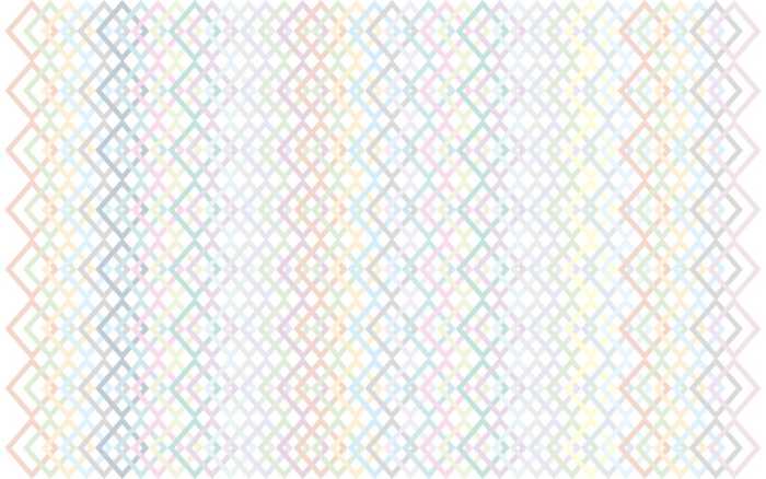 Premium Vlies Structure Rhombus white-pastell
