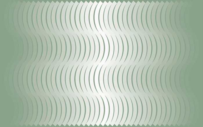 Premium Vlies Wave Curton greygreen