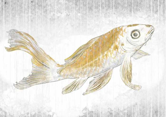 Standard Vlies Golden Koi