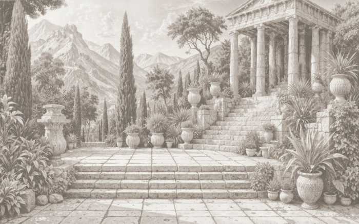 Standard Vlies Trompe l'oeil