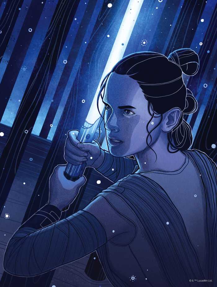Poster Star Wars - Jedimaster Rey