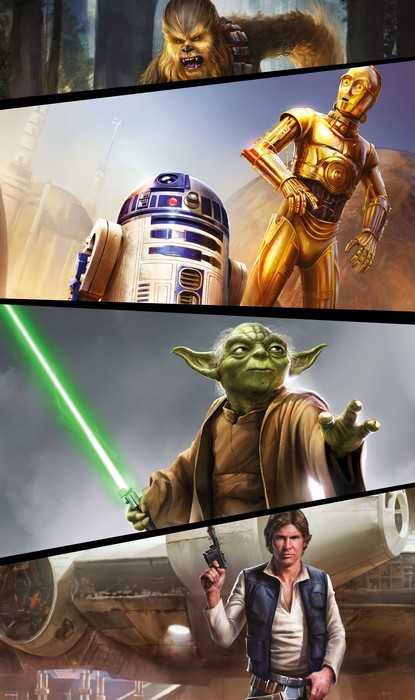 Vlies Star Wars Moments Rebels