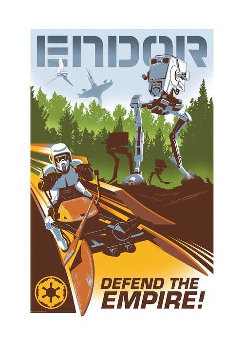 Poster Star Wars - Defend the Empire