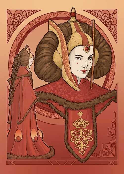 Poster Star Wars - Queen Padmé Amidala
