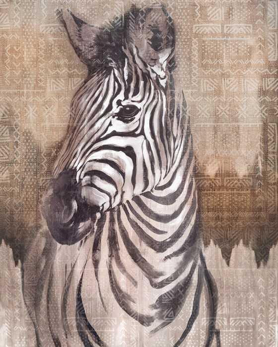 Standard Vlies Zebra