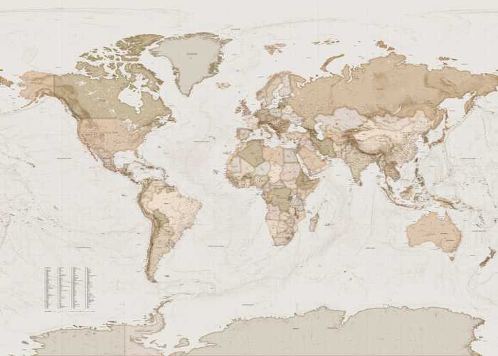 Standard Vlies Earth Map