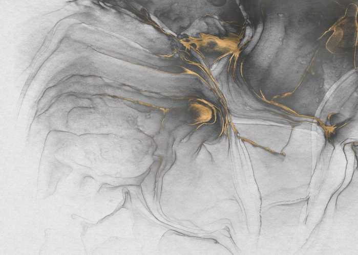Standard Vlies Ink Gold Flow