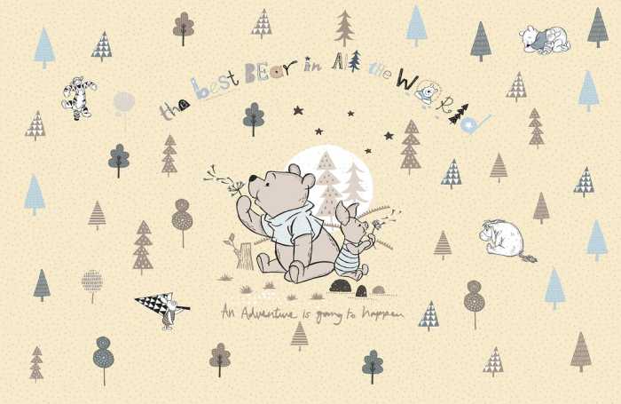 Standard Vlies Winnie the Pooh Best Bear