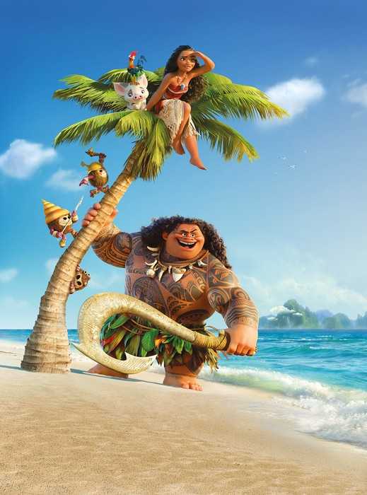Vlies Moana and Maui