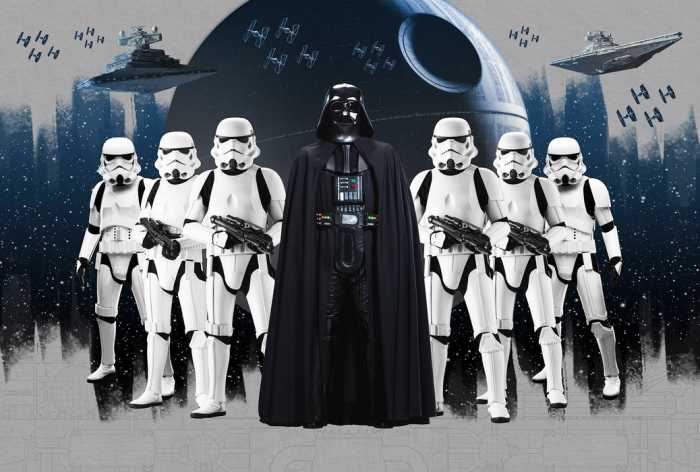 Vlies STAR WARS The Dark Side