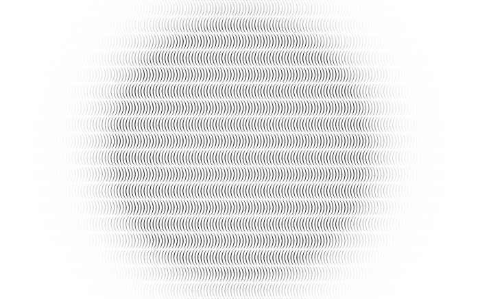 Digitaldrucktapete Screen Dot white-black