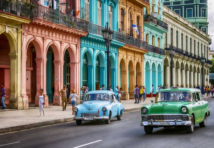 Fototapete auf Papier Cuba