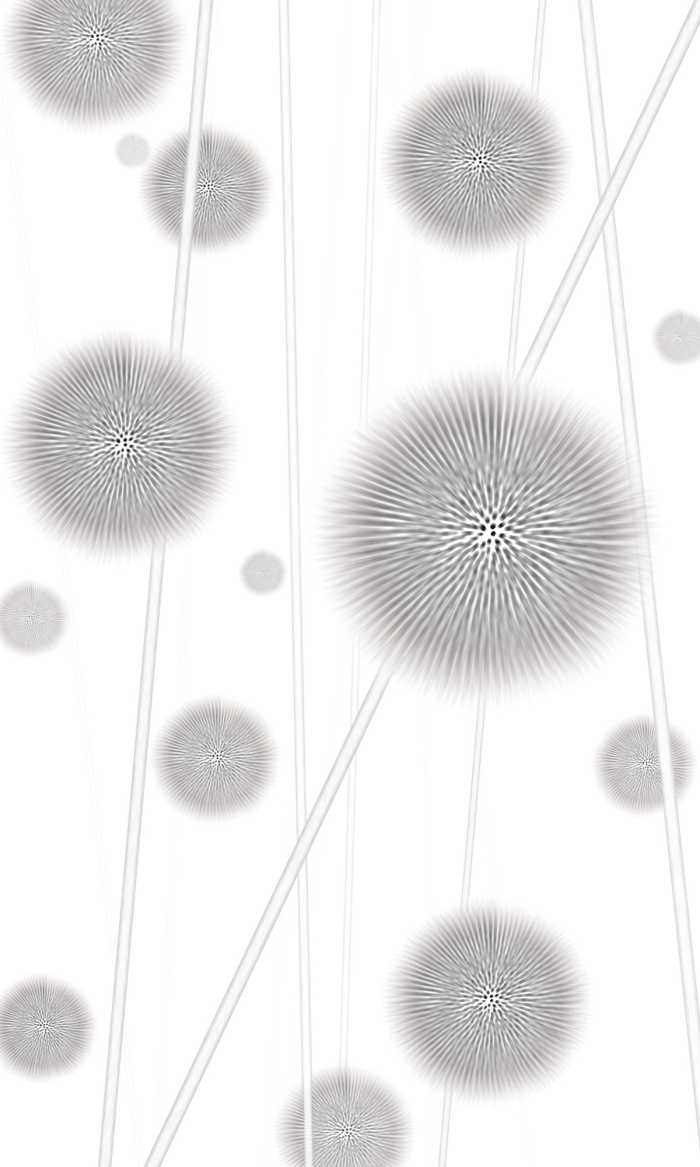 Digitaldrucktapete Allium