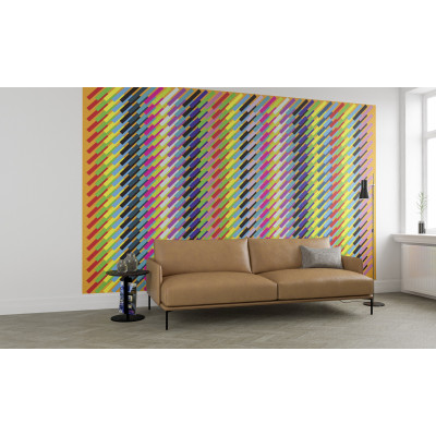 Structure Hatching orange-bright