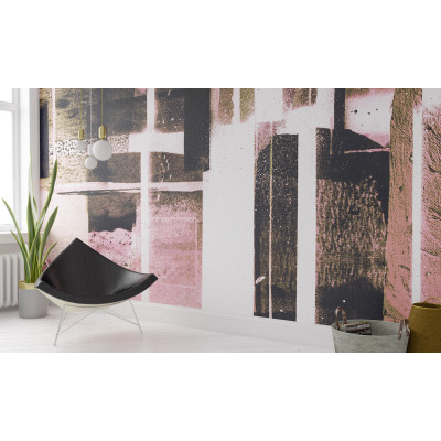 Cuboids Linedup darkrose