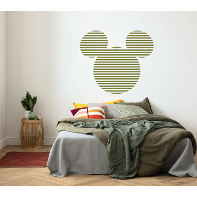 Mickey Head Stripes