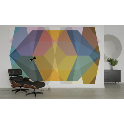 Gem Stone Diamond green-orange-mocca