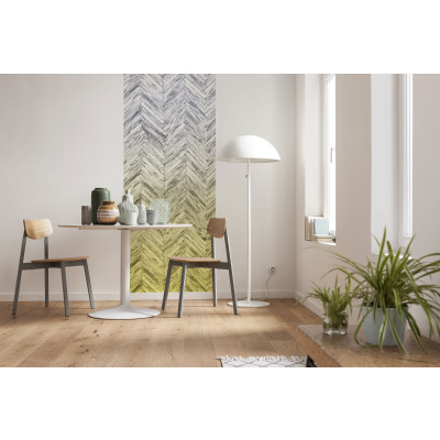 Herringbone Yellow Panel