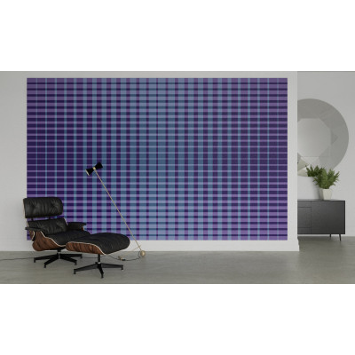 Chequered blue-purple