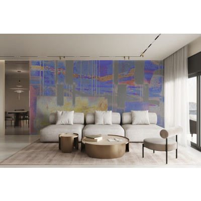 Squares Dropping violett