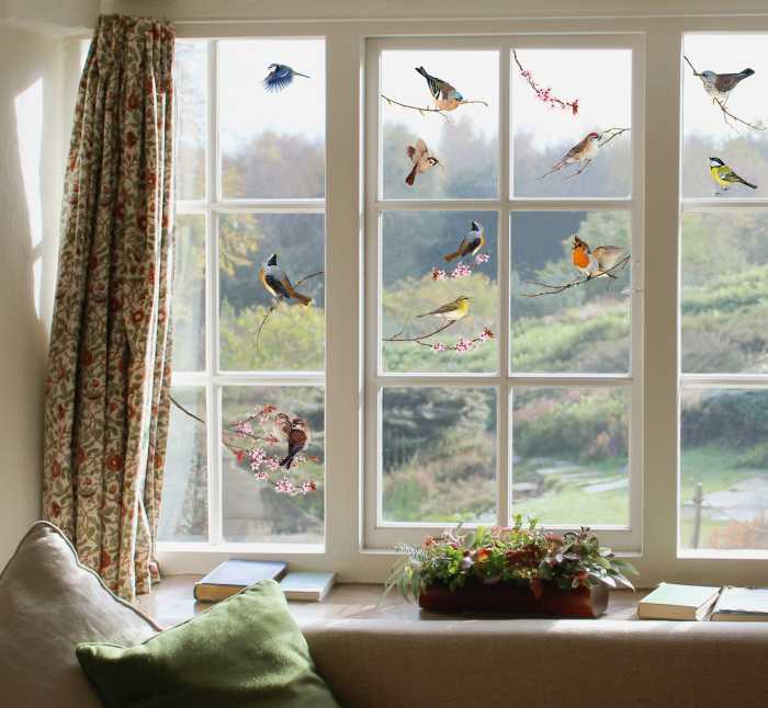 Fenstersticker Birds