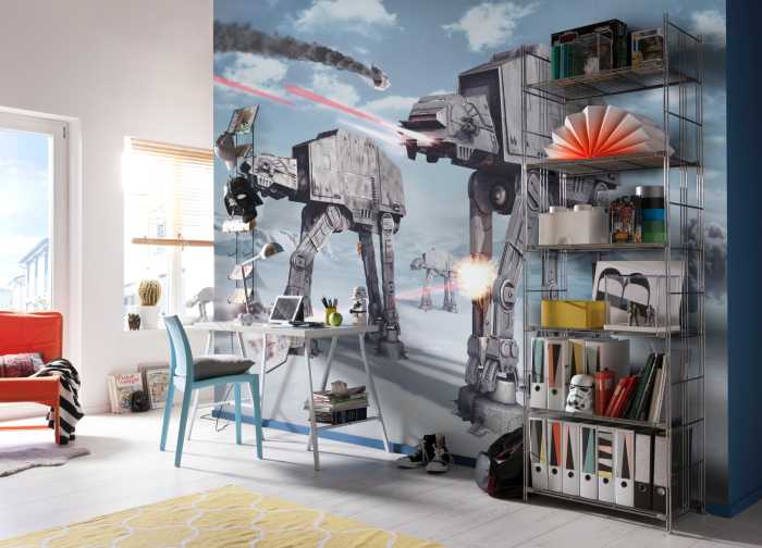 Digitaldrucktapete Star Wars Battle of Hoth
