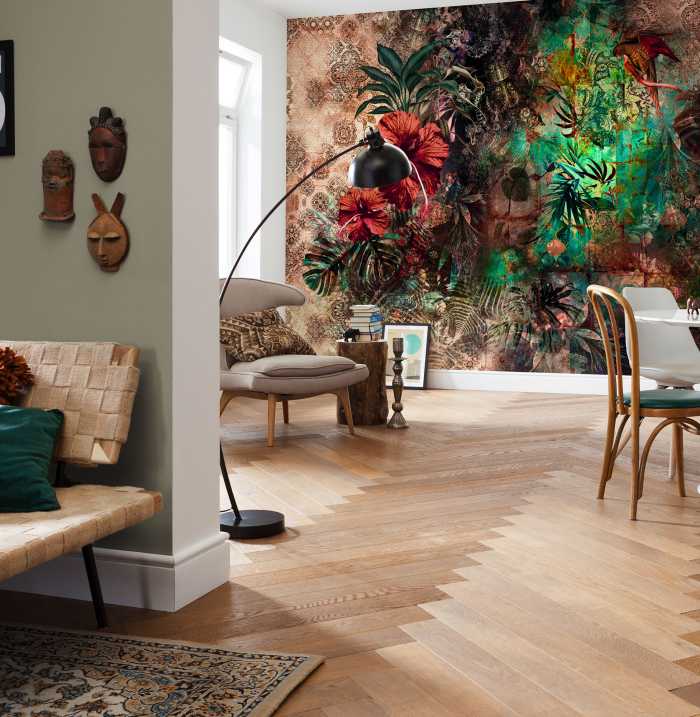 Standard Vlies Le monde des Plantes