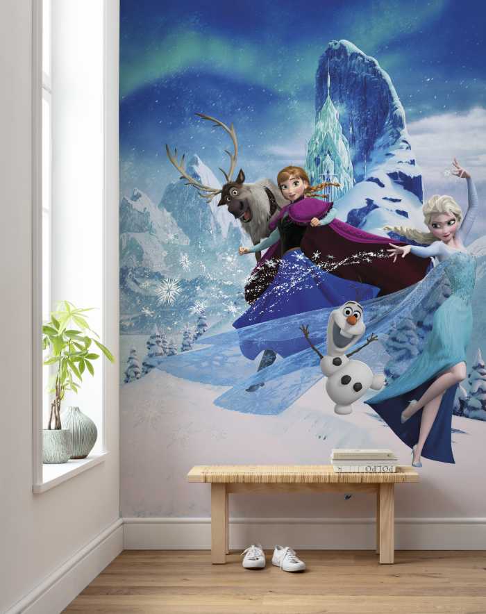 Digitaldrucktapete Frozen Elsas Magic