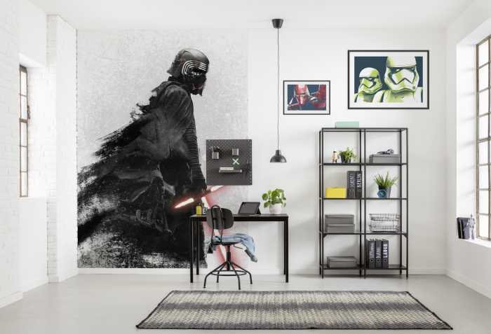 Digitaldrucktapete Star Wars Kylo Vader Shadow