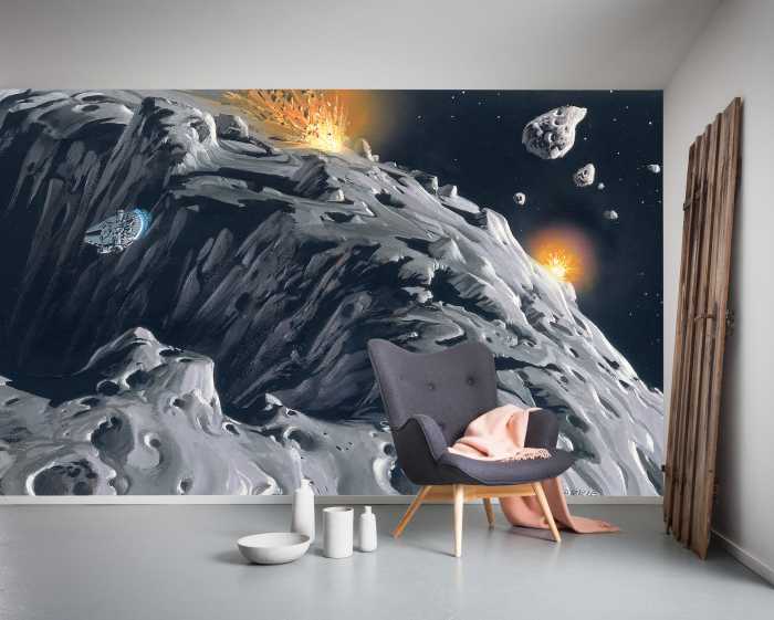 Digitaldrucktapete Star Wars Classic RMQ Asteroid