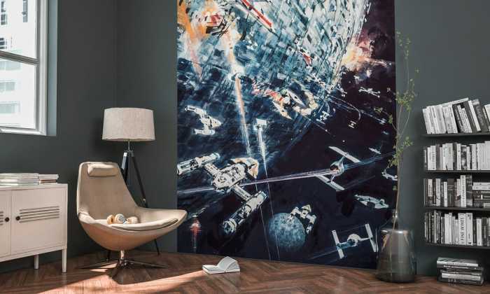 Premium Vlies Star Wars Classic Dogfight