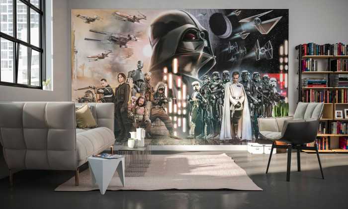 Premium Vlies Star Wars Collage