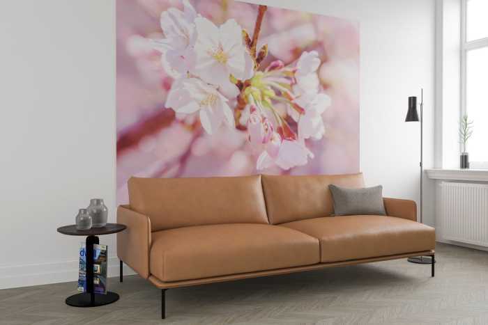 Vlies Pink Blossom