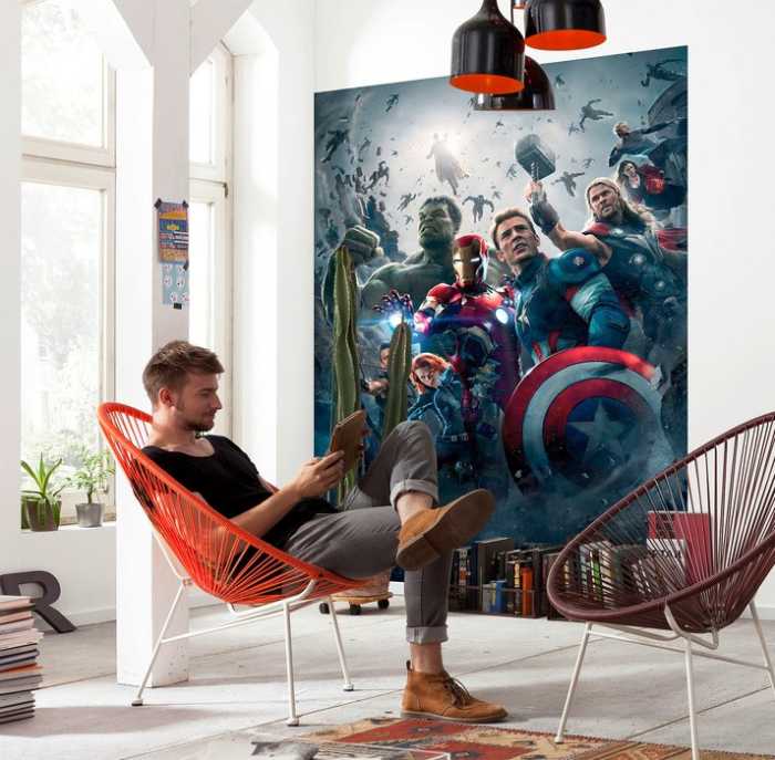 Papier Avengers Age of Ultron Movie Poster