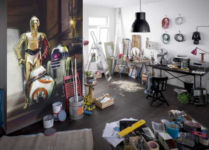 Papier Star Wars Three Droids