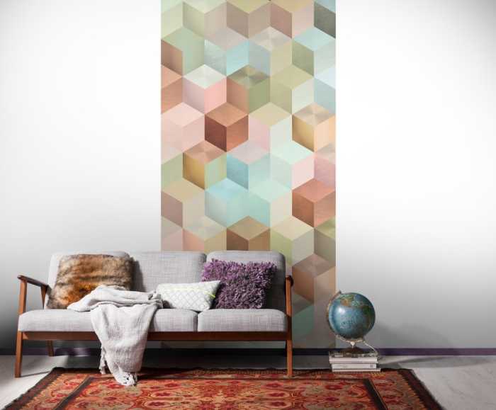 Premium Vlies Cubes Panel