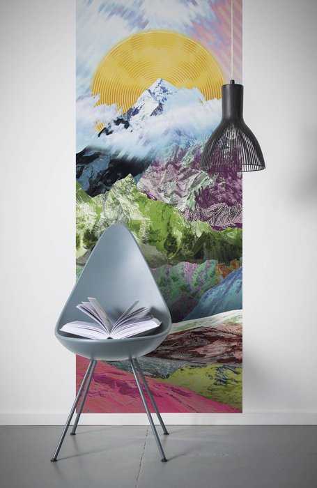 Premium Vlies Mountain Top Panel