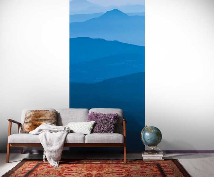 Premium Vlies Blue Mountain Panel