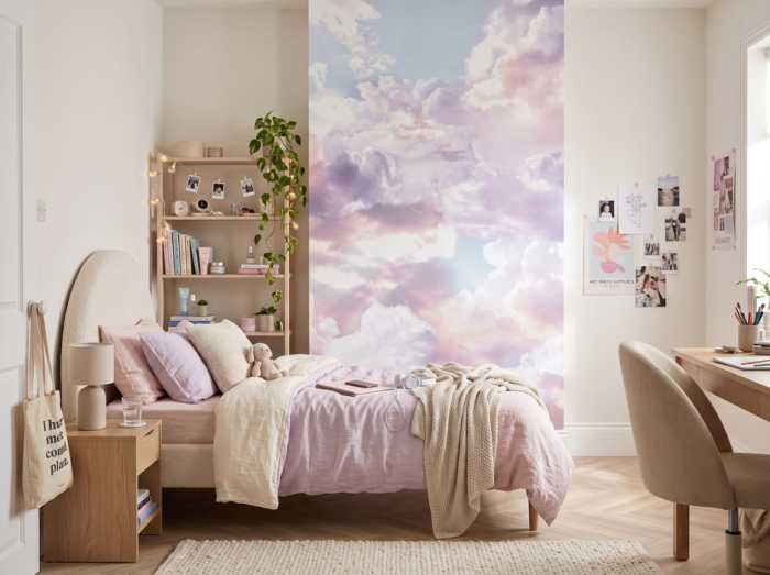 Premium Vlies Clouds Panel