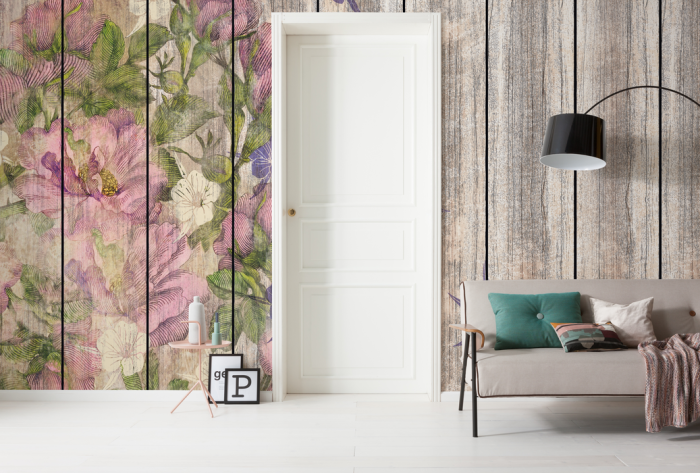 Premium Vlies Vintage Rose