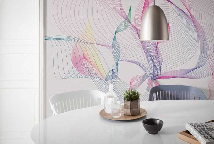 Premium Vlies Spring Leaves