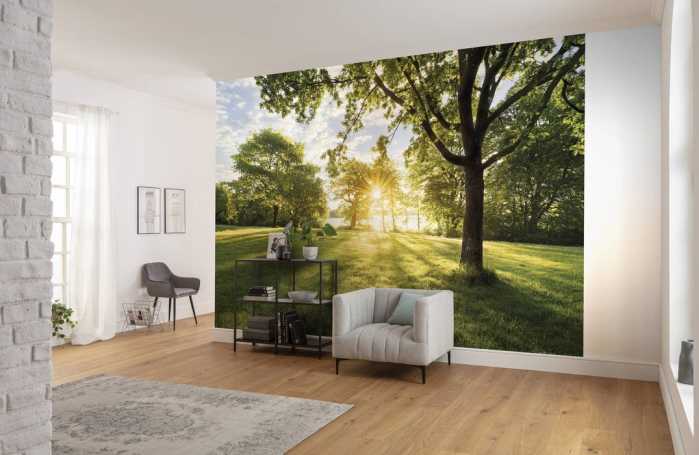 Fototapete auf Papier Golden Moment