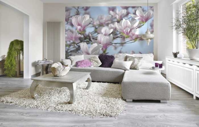 Fototapete auf Papier Magnolia