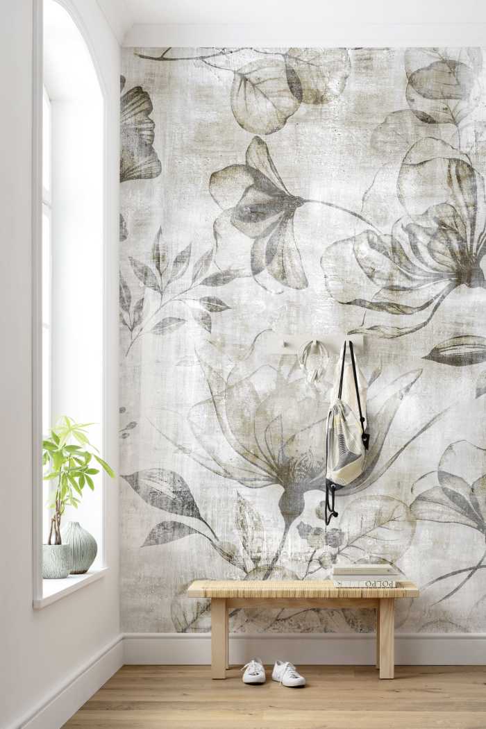 Digitaldrucktapete Rustic Roses