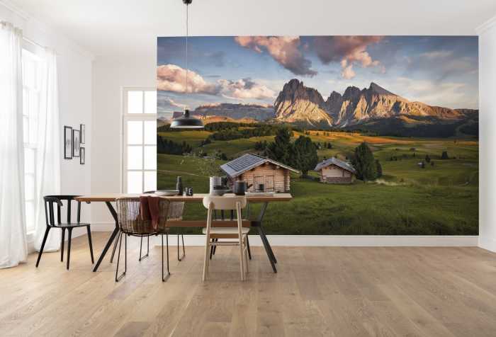 Digitaldrucktapete Dolomitentraum