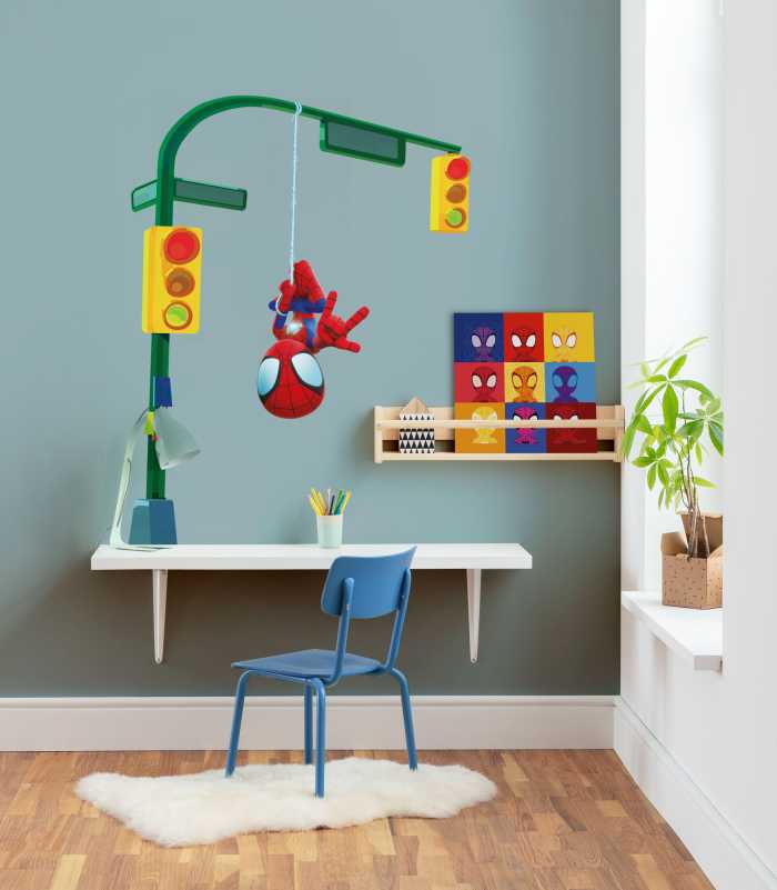 Wandtattoo Spidey and His Amazing Friends Lamp Swing