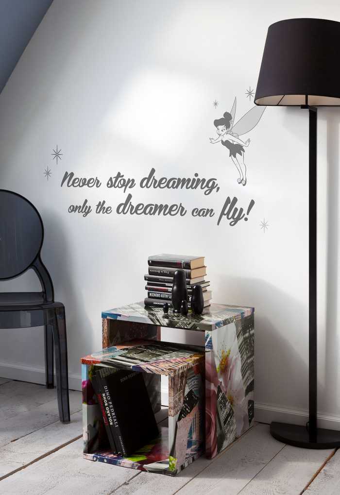 Wandtattoo Never stop dreaming