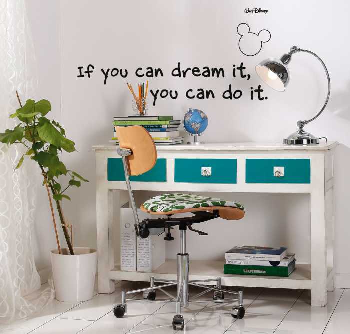 Wandtattoo You can do it
