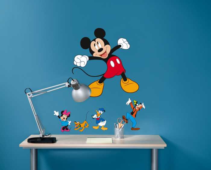Wandtattoo Mickey and Friends